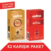 Lavazza Qualita Oro 55gr + Qualita Rossa 57gr Nespresso Uyumlu Alüminyum Kapsül 2'Li Paket - 1