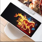 AT HORSE 70x30 Cm Speed Kaymaz Taban Dikişli Oyuncu Gaming Mouse Pad - 4