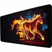 AT HORSE 70x30 Cm Speed Kaymaz Taban Dikişli Oyuncu Gaming Mouse Pad - 2