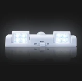 SGE TEKNOLOJİ 2 TARAFLI 8 LED HAREKET SENSÖRLÜ PİLLİ LED ÇALIŞMA MASASI EV ELBİSE DOLABI LAMBA IŞIK thumbnail 2