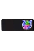 Kaplan 70x30 Cm Speed Kaymaz Taban Dikişli Oyuncu Gaming Mouse Pad - 5