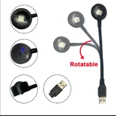 SGE TEKNOLOJİ USB LED 7 RENK 14 MOD PROJEKTÖR LAMBASI FOTOĞRAF VE VİDEO ÇEKİM IŞIĞI DEKORATİF IŞIK - 4