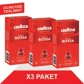 Lavazza Qualita Rossa 57gr Nespresso Uyumlu Alüminyum Kapsül x3 - 1