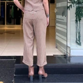 KAHVE PÖTİKARE PANTOLON thumbnail 1