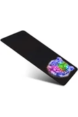 Kaplan 70x30 Cm Speed Kaymaz Taban Dikişli Oyuncu Gaming Mouse Pad - 2