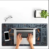 70X30 CM FORMULA YARIŞ ARABASI TASARIMI KAYDIRMAZ TABAN SPEED YÜZEY OYUNCU MOUSE PAD GAMİNG thumbnail 3