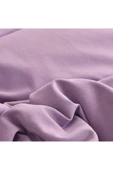 Sheri Home Tekstil Pure Lilac Çift Kişilik Nevresim Seti(YORGAN KILIFI 2 Lİ YASIK KILIFI) %100 Pamukmürdüm - 2