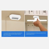 BEYAZ TON AYARLI DOKUNMATİK MASA LAMBASI ŞARJLI ÇALIŞMA MASASI EV ELBİSE DOLABI LED IŞIK LAMBA - 4