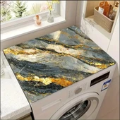 55 CM x 45 CM GRİ ALTIN MERMER TASARIMI TEZGAH ÜSTÜ BULAŞIK KURUTMA MATI BULAŞIKLIK KURUTMA ÖRTÜSÜ thumbnail 3