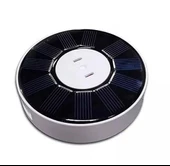 GÜNEŞ ENERJİLİ 8 LED BEYAZ IŞIK HAREKET SENSÖRLÜ ŞARJLI TYPE-C GİRİŞLİ LED LAMBA KORİDOR DOLAP İÇİ - 2