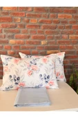 Sheri Home Tekstil Life Flowers Çift Kişilik Çarşaf Yastık Set 83 TelTY555565565688 thumbnail 1