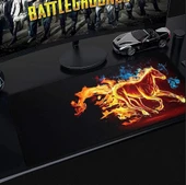 AT HORSE 70x30 Cm Speed Kaymaz Taban Dikişli Oyuncu Gaming Mouse Pad - 3