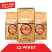 Lavazza Qualita Oro Çekirdek Kahve (1000gr) x3 - 1