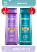 Restorex Keratin & Argan Şampuan 500 Ml + Collagen&Biotin Dolgunlaştırıcı Şampuan 500 Ml Restorex Keratin + Collegen - 1
