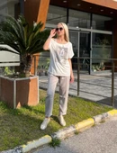 NERVURLU YANDAN CEPLI PANTOLON thumbnail 9