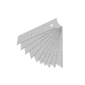 Maket Bıçağı Yedeği 10'lu Paket Ucu Kalınlık 0.50 mm En: 1.8 cm Uzunluk: 10 cm Kırılabilir Yedek Uç thumbnail 4