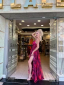 ELBİSE EMPIRME KATKAT Evafashion thumbnail 12