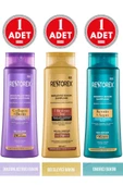 Restorex Şampuan 500 ml x 3 Adet (Keratin&Argan, Collagen&Biotin, 7 Besleyici Yağ) - 1