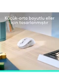 Logitech Signature M650 910-006255 Küçük ve Orta Boy Sağ El Için Sessiz Kablosuz Mouse - Beyaz - 3
