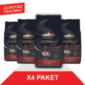 Lavazza Espresso Barista Gran Crema Çekirdek Kahve (1000gr) x4 - 1