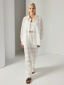 BRODE KUMAŞ ARKASI PENCERELİ GÖMLEK - 2