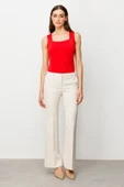 Ekol Yandan Cepli İspanyol Paça Pantolon thumbnail 9