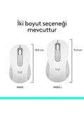 Logitech Signature M650 910-006255 Küçük ve Orta Boy Sağ El Için Sessiz Kablosuz Mouse - Beyaz - 5