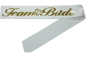 Team Bride Kuşak Beyaz Üzeri Altın - 1