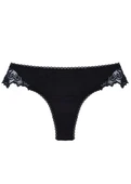 ÖNÜ KUMAŞ ARKASI DANTEL SLIP KÜLOT - 6