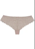 ÖNÜ KUMAŞ ARKASI DANTEL SLIP KÜLOT - 3