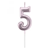 5 Rakam Mum Pembe - 1