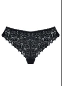 ÖNÜ KUMAŞ ARKASI DANTEL SLIP KÜLOT - 5