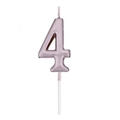 4 Rakam Mum Pembe - 1