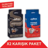 Lavazza Espresso Classico Italiano + Crema e Gusto Filtre Kahve (250gr) 2'Li Paket - 1