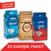 Lavazza Decaf My Easy Day Classico + Qualita Oro + Crema e Gusto Filtre Kahve (250gr) 3'Lü Paket - 1
