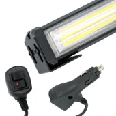 4 Ledli Offroad Led Bar 60 cm Tepe Lamba Kumandalı 12 Animasyonlu Mavi - 3