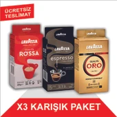Lavazza Qualita Oro + Qualita Rossa + Espresso Classico Italiano Filtre Kahve (250gr) 3'Lü Paket - 1