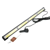 4 Ledli Offroad Led Bar 60 cm Tepe Lamba Kumandalı 12 Animasyonlu Mavi - 1