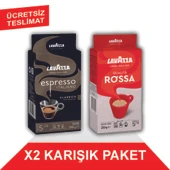 Lavazza Espresso Classico Italiano + Qualita Rossa Filtre Kahve (250gr) 2'Li Paket - 1