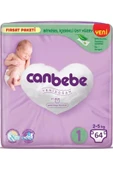 Canbebe 1 Numara Yenidoğan 64'lü Bebek Bezi - 1
