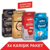 Lavazza Decaf My Easy Day Classico + Qualita Oro + Qualita Rossa + Espresso Classico Italiano Filtre Kahve (250gr) 4'Lü Paket - 1