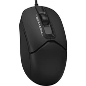 A4 Tech FM12 USB 1000 DPI siyah optik mouse thumbnail 2