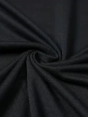 20/1 Penye Compack Baskılı Oversize Bisiklet Yaka Kısa Kol T-shirt - Siyah thumbnail 4