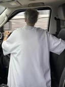 Baskı Erkek Oversive Tişört, Grafik Tişört Erkek Yazlık Outdoor Kıyafetleri, Sporda ve Günlük Giyime Uygun - Beyaz thumbnail 4