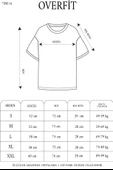 Unisex Düz Biskilet Yaka Oversize T-shirt - Bej thumbnail 4