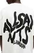 Erkek Baskılı Oversize T-shirt - Beyaz - 2