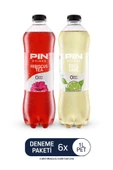 Pin Hibiskus Çayı & Cool Lime Deneme Paketi - Şekersiz & Kalorisiz 6 Adet X 1 Litre Ice Tea - 1