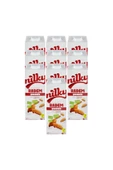 NİLKY Şekersiz Badem Sütü Glütensiz Bitkisel Bazlı Laktosuz Vegan 10x1 Lt - 1