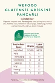 Wefood Glutensiz Grissini Pancarlı 40 g 5'li - 5