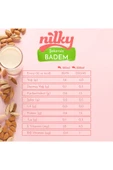 NİLKY Nilky Badem Sütü Şekersiz Glütensiz Bitkisel Bazlı Laktosuz Vegan 12x1 Lt - 2